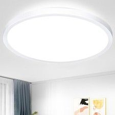 36W LED Ceiling Light Round Panel Down Light Living Room Bedroom Wall Lamp 6000K