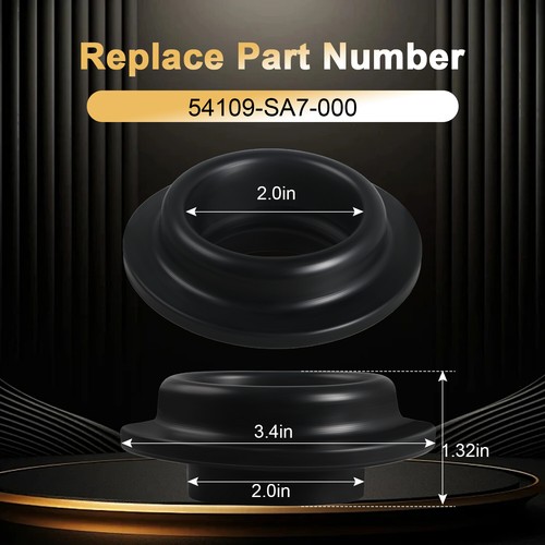 Shifter Shift Lever Dust Seal Fits for 1990-2001 Acura Integra 54109SA7000 - Picture 3 of 8