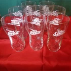 vintage diet coke glasses