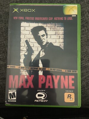 Max Payne - Xbox NTSC - mit Handbuch Disk in gutem Zustand.