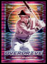 2021 Panini Chronicles Overdrive Purple Velocity Prizm #7 Jarred Kelenic Rookie