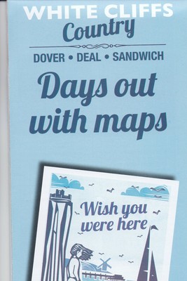 Dover - Map - Stadtplan - Faltplan - England - Kent - Sandwich - Deal