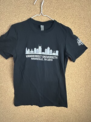 Vanderbilt University T-shirt Size Small Black NWOT