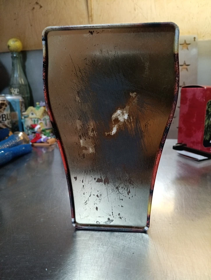 Vintage Coca Cola Glass Shaped Tin - Image 3 of 4