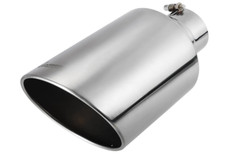 Upower 4 Inch Inlet 8 Inch Outlet Exhaust Tip Stainless Steel 4 To 8 Tail Pipe