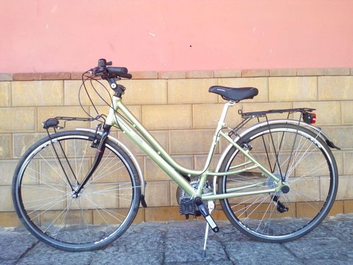 Bicicletta bici da passeggio donna Raeligh alluminio misura 28\