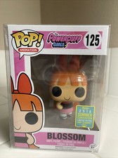 Funko Pop! The Powerpuff Girls Blossom #125 -2016 SDCC Exclusive-PROTECTOR-MINT