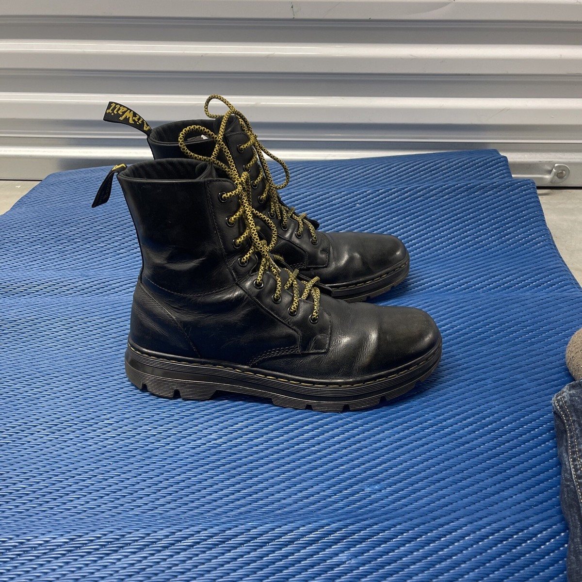 Dr Martens Combs Leather Casual Boots Dr Martens Doc Combs Leather