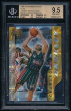 1996-97 Bowman's Best Cuts CHARLES BARKLEY Atomic Refractor BGS 9.5 True Gem