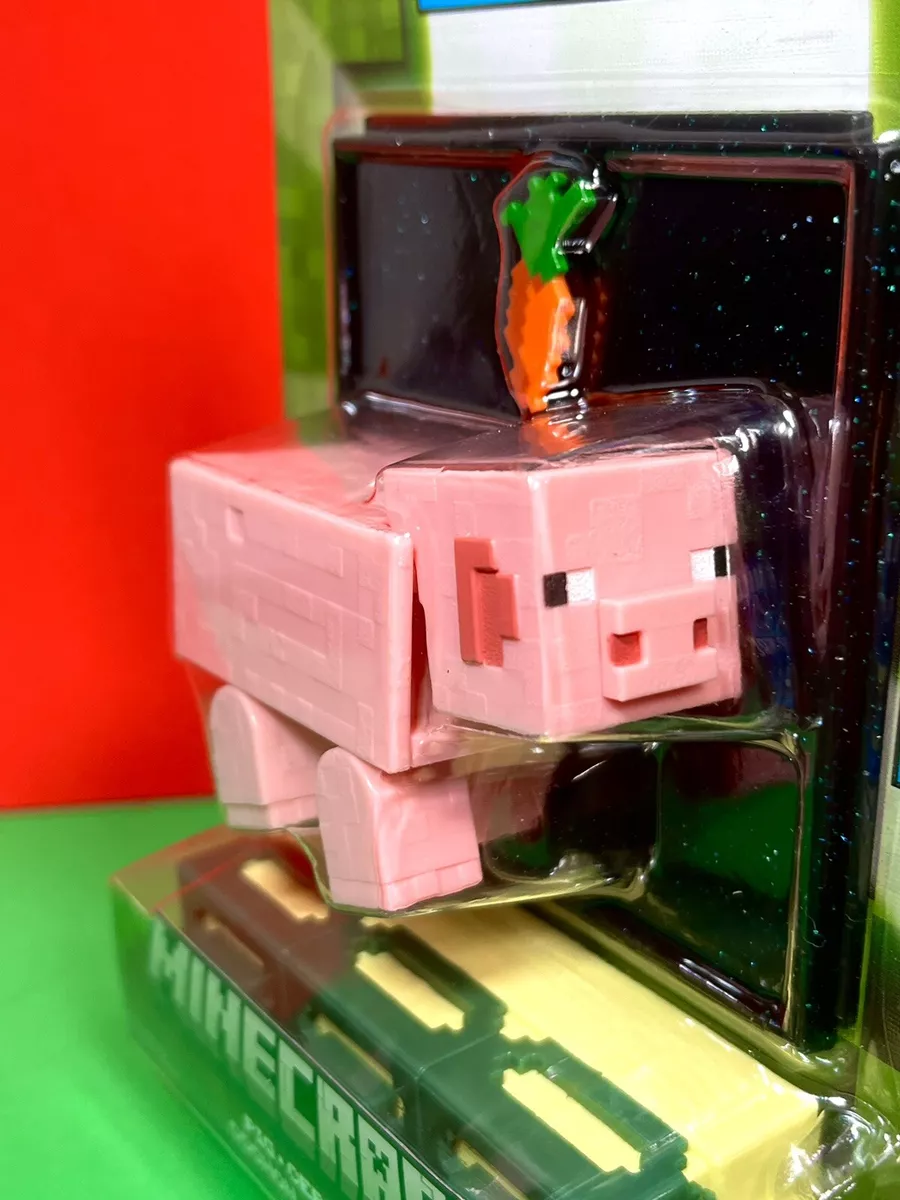 Pig Build-A-Portal Minecraft Mattel - Prime Colecionismo