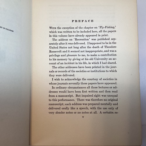 Viscount Grey FALLODON PAPERS 1926 Essays on Home Life Fishing - Picture 7 of 13