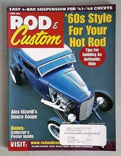 Rod & Custom Magazine May 2002 - 1961 Cadillac - 1932 Ford - Roadster Show