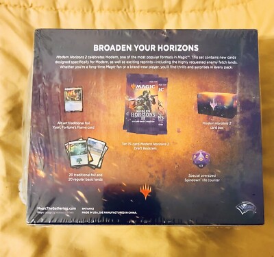 Magic The Gathering Modern Horizon 2 Bundle 10 Draft Booster New Factory Sealed | eBay Magic The Gathering Modern Horizon 2 Bundle 10 Draft Booster New Factory Sealed | eBay