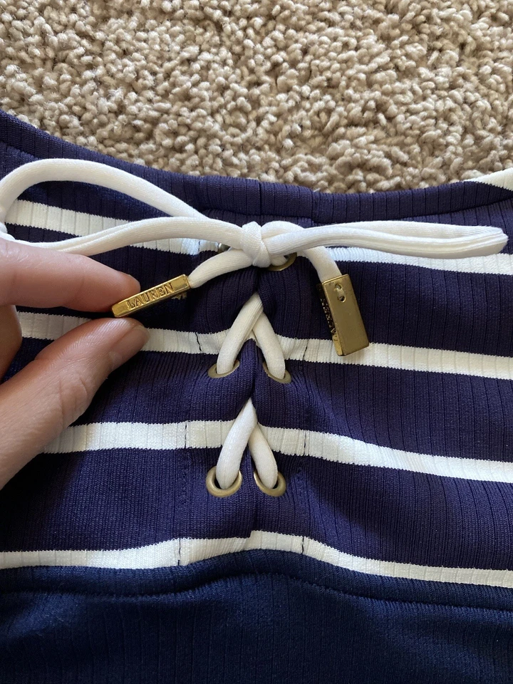 Traje de baño Ralph Lauren para mujer 12 - náutico vintage Foto 2 de 4