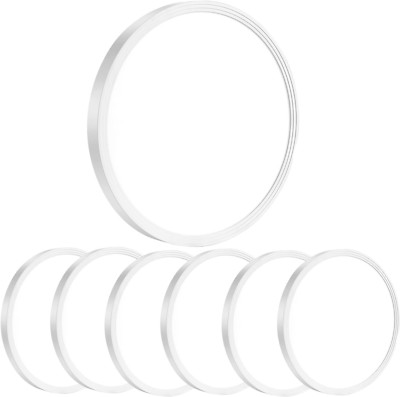 6-Pack 12'' 3200LM LED Flush Mount Ceiling Lights, 28W Daylight White 6000K