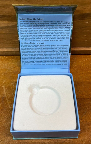 Lovely 2014 Solitary Titan The Grizzly Canada $100 Fine Silver Coin SU856 - Picture 14 of 17