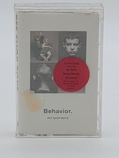 Pet Shop Boys-Behaviour EMI E4-94310 US Version Cassette,sealed