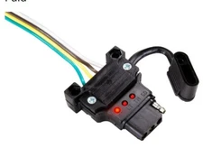 Hopkins 48190 Endurance Quick Fix Vehicle Side 4-Flat Connector