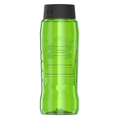 Under Armour Green Hydration Water Bottle 32 oz by Thermos With Screw Top Lid