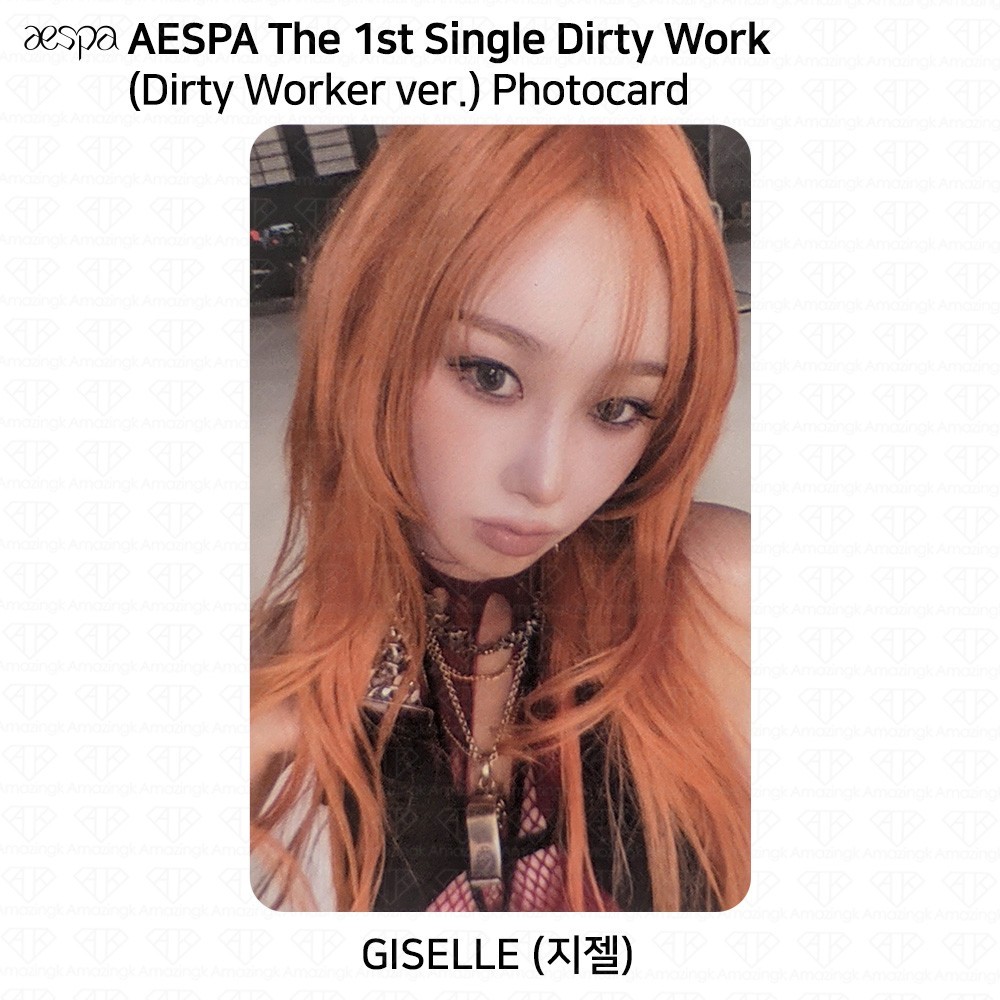Aespa 1st Single Album Dirty Work Worker / Code / Case ver