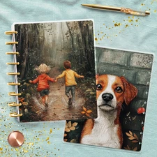 Quiet Rainy Day Classic Happy Planner Cover
