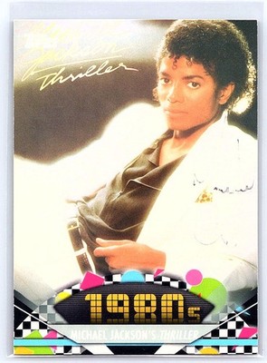 Michael Jackson's Thriller 2011 Topps American Pie 144