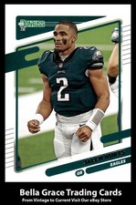 2021 Panini Donruss Jalen Hurts #108 Philadelphia Eagles No Helmet