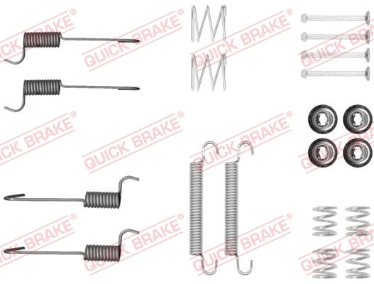 Fits QUICK BRAKE 105-0046 ACCESSORY KIT, PARKING BRAKE SHOES  ⭐UK Stock⭐
