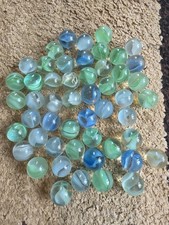 Vintage Cats Eye Marbles Shooter Marbles Lot Of 50