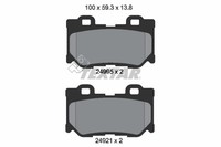 Textar 2499501 Bremsbelagsatz Scheibenbremse FüR Nissan Infiniti