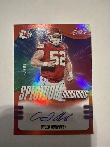 2025 Panini Absolute Creed Humphrey Red (RAW)