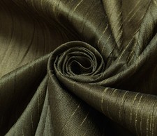 Blend Silk Dupioni Slub Curtain Drape Panel Craft Dress Fabric By the Yard