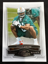 PHILLIP MERLING 2008 Donruss Classics #156 Rookie Card RC Miami Dolphins #52/999. rookie card picture