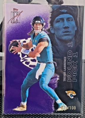 Topps 2025 Signature Class Trevor Lawrence Jaguars #26 /100