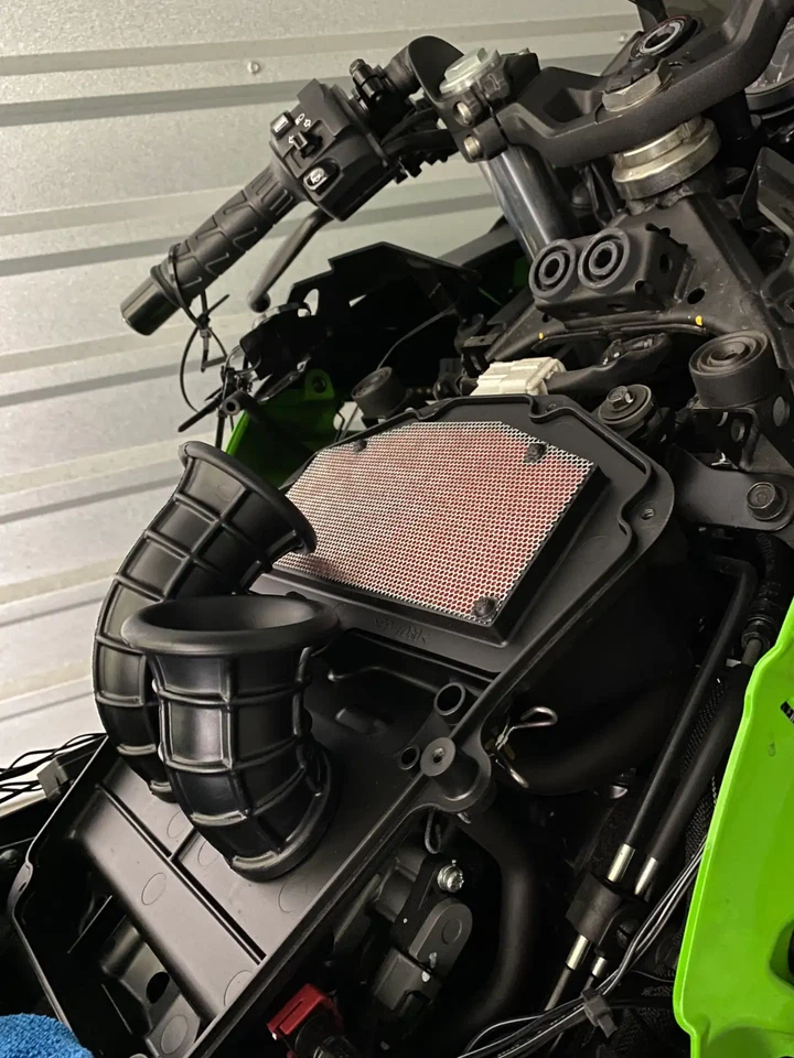 Hi-Flow Air Filter Fit For Kawasaki Ninja 400 Z400 EX400 2018-2023 Intake Filter - Image 3 of 4