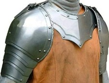 Medieval Knights Armor Shoulder plate Gorget Shoulder 15th Century LARP Cosplay