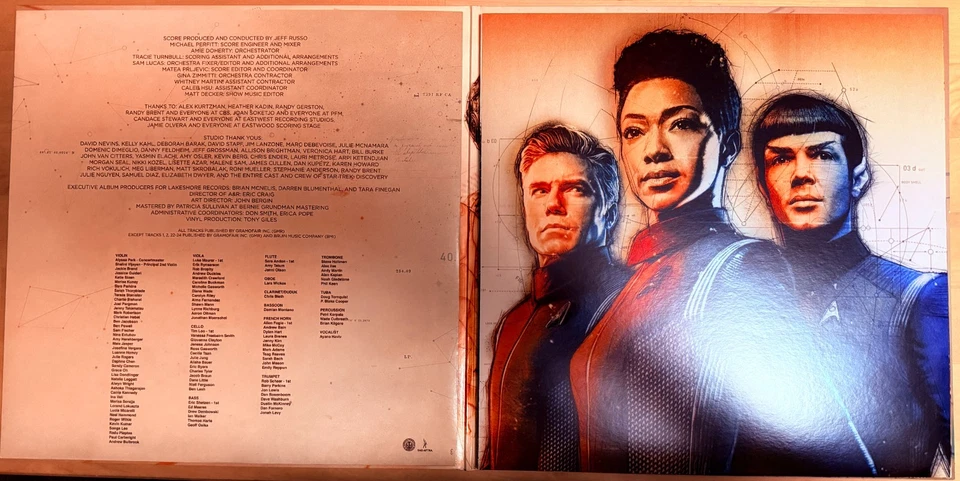 Star Trek Discovery - Season 2 - Original Soundtrack - 2LP Splatter Vinyl - Image 3 of 4