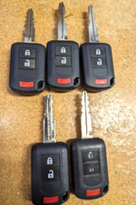Lot Of 5 Oem Mitsubishi Remote Head Key Lot Keyless Entry Fob Oucj166n 3 Buttons Lot Of 5 Oem Mitsubishi Remote Head Key Lot Keyless Entry Fob Oucj166n 3 Buttons