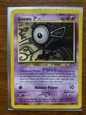 Unown F #48 Pokemon Neo Discovery