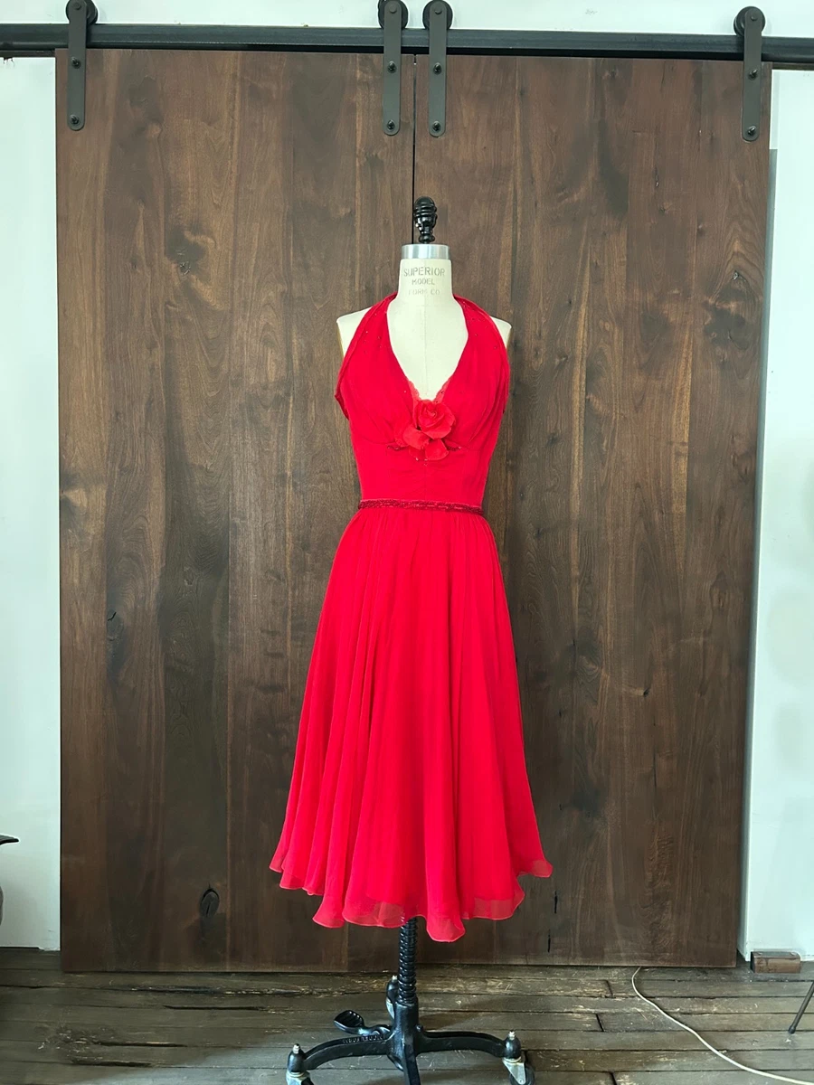 Halter Red Dresses for Women for sale | eBay