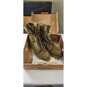 Bates USMC Hot Weather Combat Boots Olive Mojave Suede Leather  Mens 13.5 Bates 25501 Mens USMC Lightweight Hot Weather Boot 9 3E US  main image 4