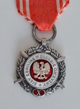 Polen Milit&auml;r Medaille: 10 Jahre Dienst f&uuml;r das Vaterland