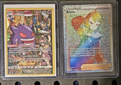 Gengar - SWSH11: Lost Origin Trainer Gallery (SWSH11: TG) + Rainbow Arezu NM+
