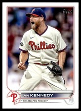 2022 Topps Ian Kennedy Philadelphia Phillies #102