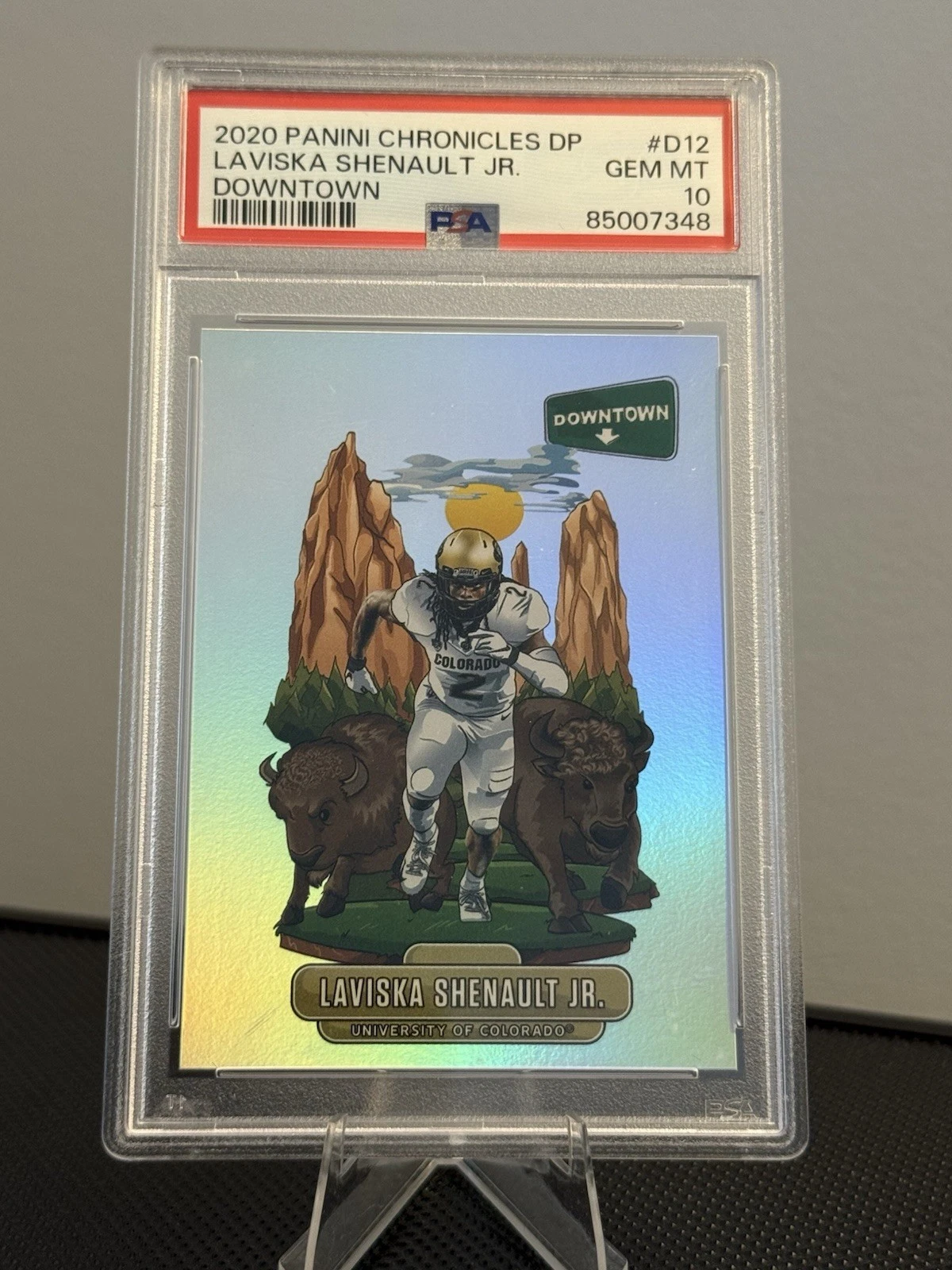 Laviska Shenault Jr. Panini Chronicles Draft Picks Downtown Collegiate #D12 Base