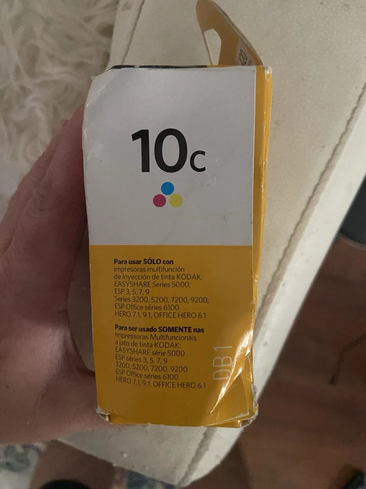 Kodak 10C Color Ink Cartridge – Genuine OEM – New Sealed Box - Image 3 of 4
