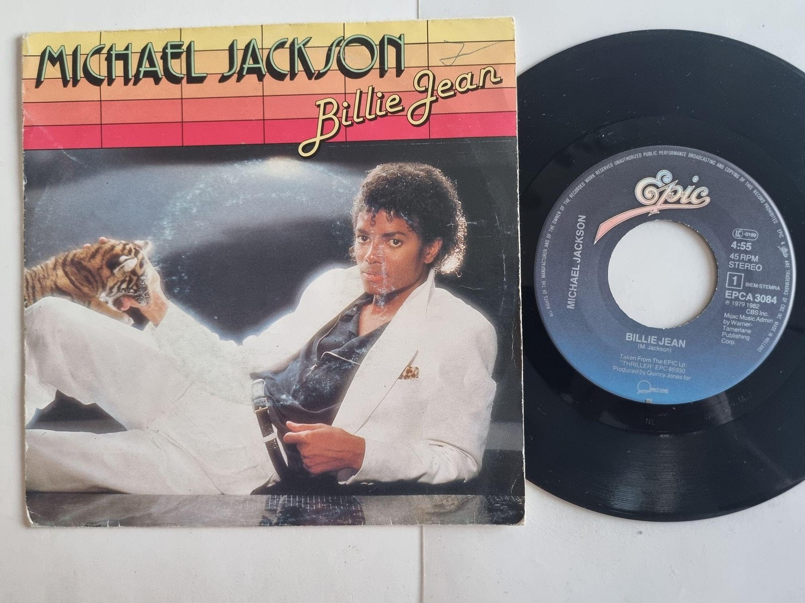 Michael Jackson - Billie Jean 7'' Vinyl Holland