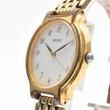 SEIKO Gold Men's Wristwatch Quartz Round 262