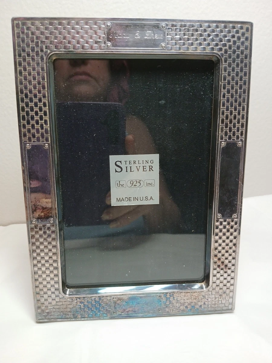 Sterling Silver Picture Frame In Antique Picture Frames for sale