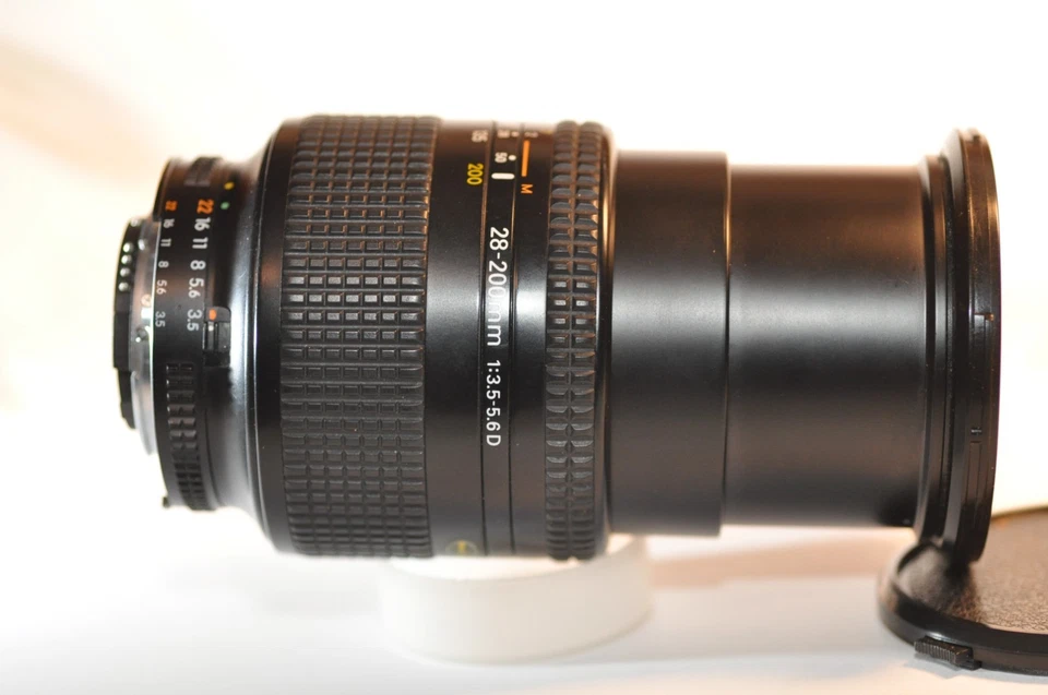 Nikon AF D Nikkor 28-200mm f/3.5-5.6 IF FX lens READ for FM2 F100 D7500 D850 DF - Image 4 of 4